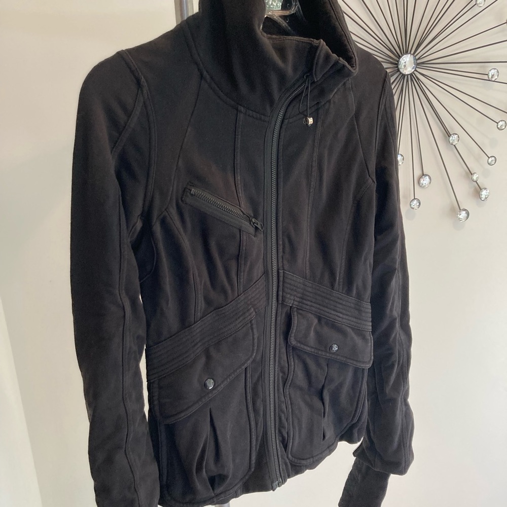 LULULEMON 🍋 Moto-Chic Luon Blend Jacket, sz 6